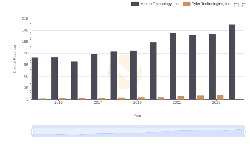 Analyzing Cost of Revenue: Micron Technology, Inc. and Tyler Technologies, Inc.