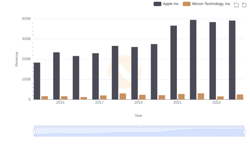 Apple Inc. vs Micron Technology, Inc.: Examining Key Revenue Metrics