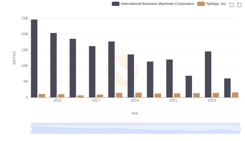 EBITDA Performance Review: International Business Machines Corporation vs NetApp, Inc.