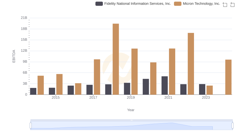 EBITDA Performance Review: Micron Technology, Inc. vs Fidelity National Information Services, Inc.