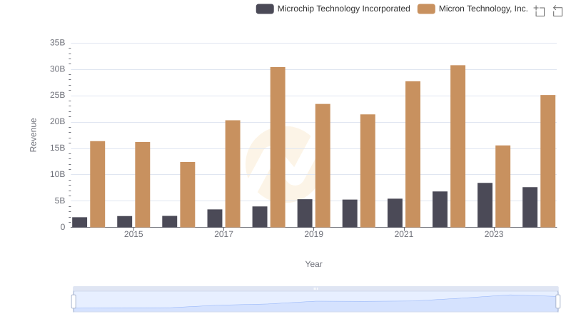 Revenue Showdown: Micron Technology, Inc. vs Microchip Technology Incorporated